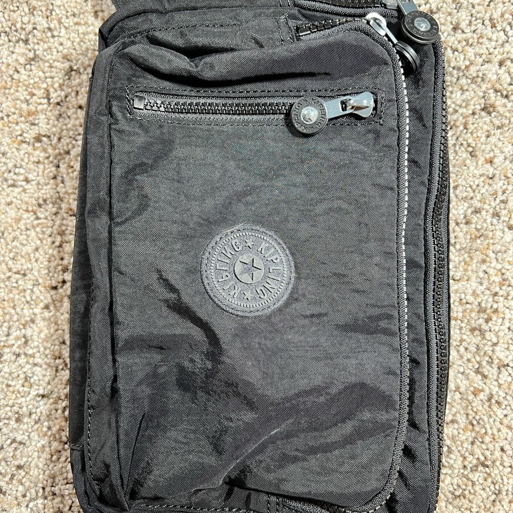Kipling Black Nylon Crossbody Bag - Picture 2 of 4